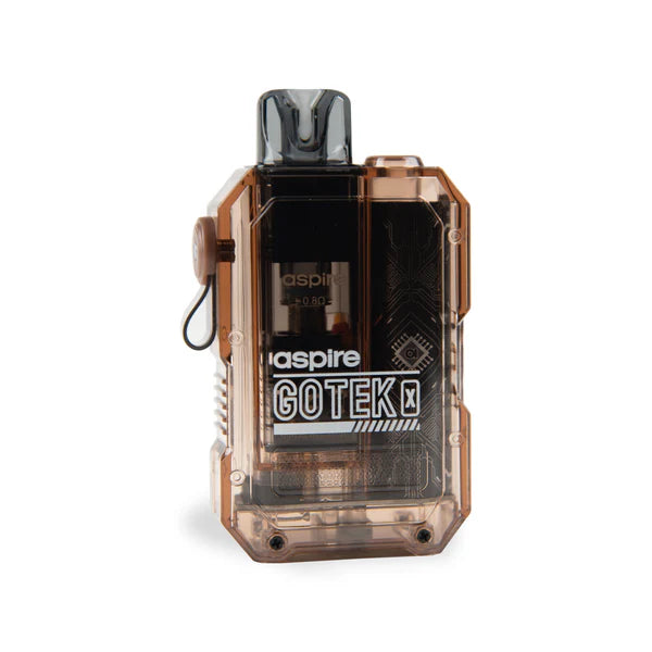 Aspire GoTek X Vape Pod Kit + FREE NIC SALT