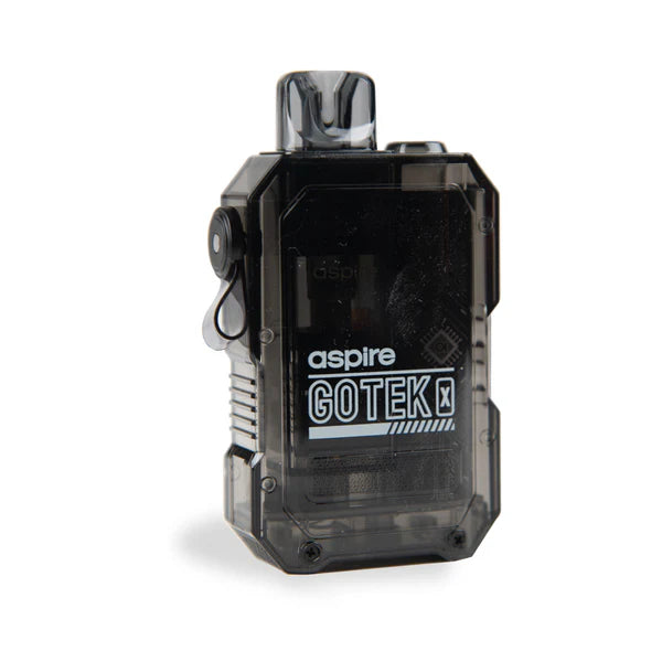 Aspire GoTek X Vape Pod Kit + FREE NIC SALT