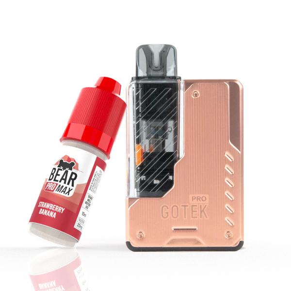 Aspire GoTek Pro Vape Pod Kit + FREE NIC SALT