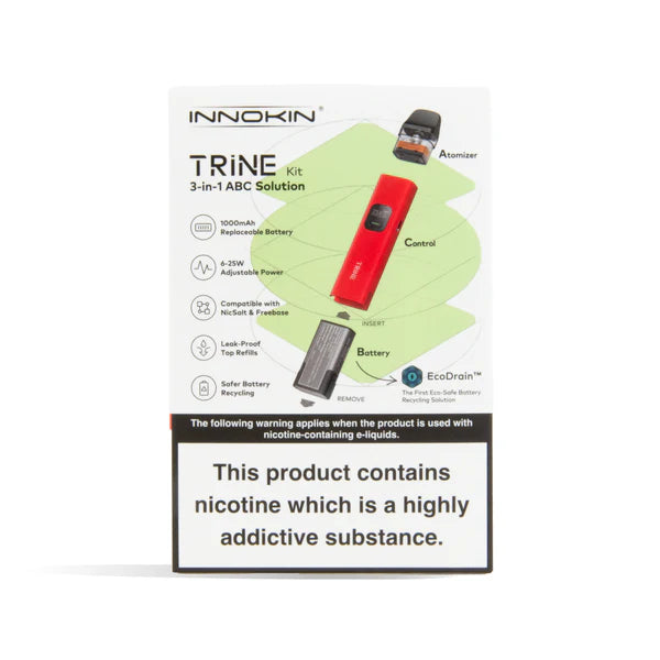Innokin Trine Vape Pod Kit + FREE NIC SALT